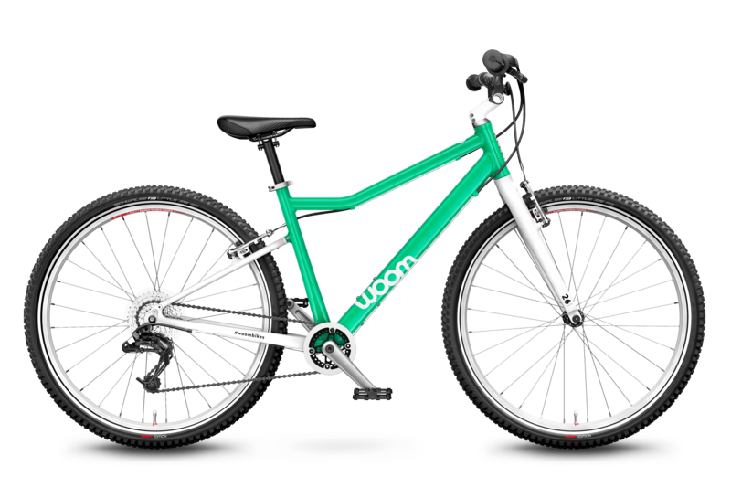 Детский велосипед Woom original 6 G mint green 26”