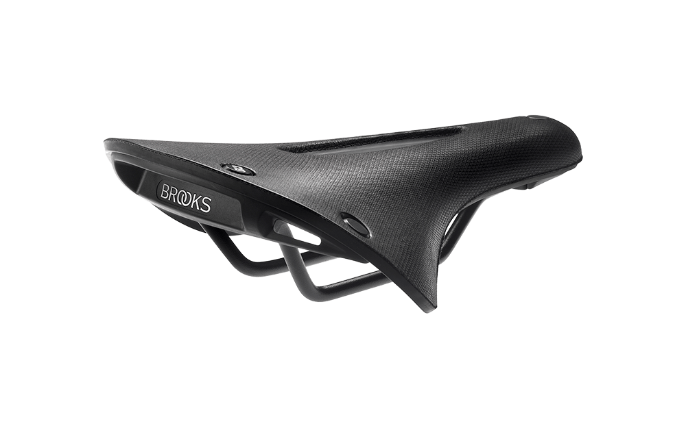 Седло для велосипеда Brooks C19 Carved Cambium Saddle Black