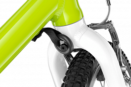 Детский велосипед Woom original 2 G lizard lime 14”