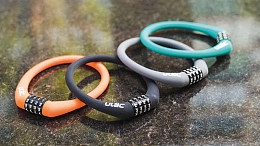 Велосипедный замок Ulac Prague Go Si Cable Lock Combo Orange