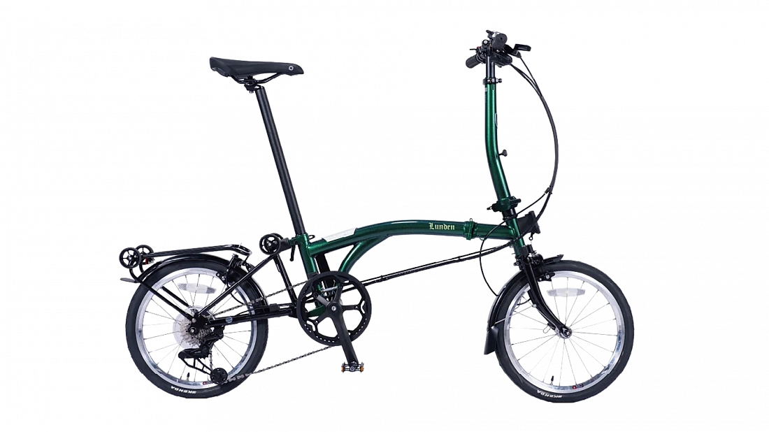 Складной велосипед Dahon Lunden D7 20" Green Black