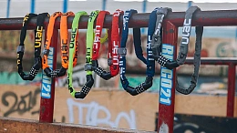 Велосипедный замок Ulac Street Fighter Steel Chain Lock Combo Navy