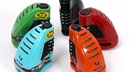 Велосипедный замок Ulac Air Alarm Combo Disc Lock Sky