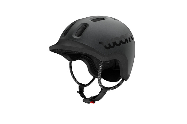Детский шлем Woom READY Kids' Helmet charcoal metallic M