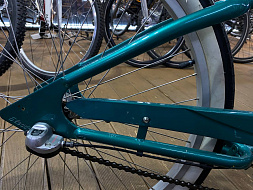 Велосипед Electra Cruiser Lux 3i Step Thru Green Metallic (Garage Vintage)