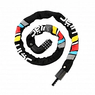 Велосипедный замок Ulac Steel Kombat Chain Lock Combo Vibe