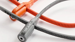Велосипедный замок Ulac Air Just Z-tie Lock Grey