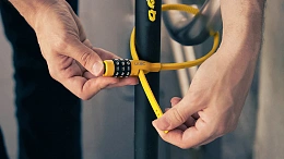 Велосипедный замок Ulac Air Just Z-tie Lock Combo Grey