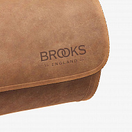 Сумка для велосипеда Brooks Challenge Saddle Bag Small Dark Tan