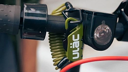 Велосипедный замок Ulac Piccadilly Carabiner Cable Combo Lock Red