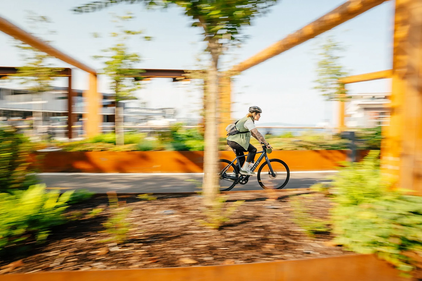 Электровелосипед Aventon Soltera 3 ADV Storm Blue L