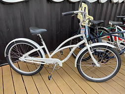 Велосипед Electra Cruiser 1 Step Thru Pearl White (Garage Vintage)