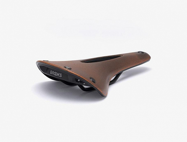 Седло для велосипеда Brooks C17 Carved Cambium Saddle Orange