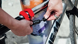 Велосипедный замок Ulac 52nd Street Steel Chain Lock Combo Moss