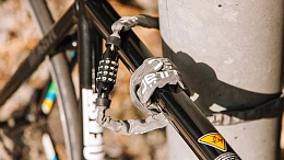 Велосипедный замок Ulac 52nd Street Steel Chain Lock Combo Moss
